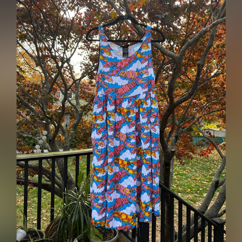 Nooworks Naomi Dress - Lobster Dream - XL